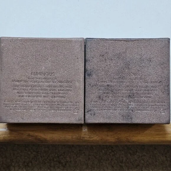 2 x Urban Decay LUMINOUS Shimmering Powder For Face and Body